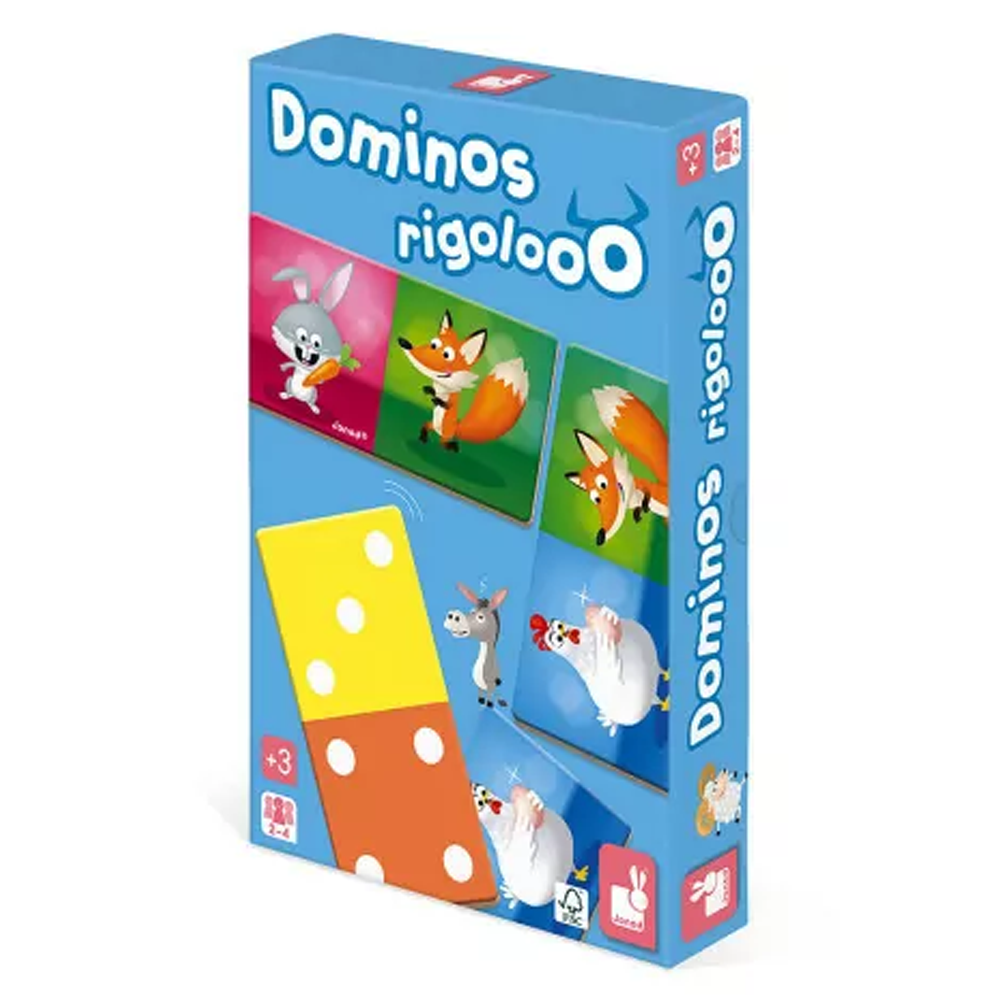 Dominoes Game-Dominos Rigolooo JURATOYS 02737